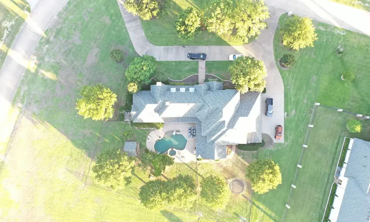 New shingle roof installation on a home in Sikeston